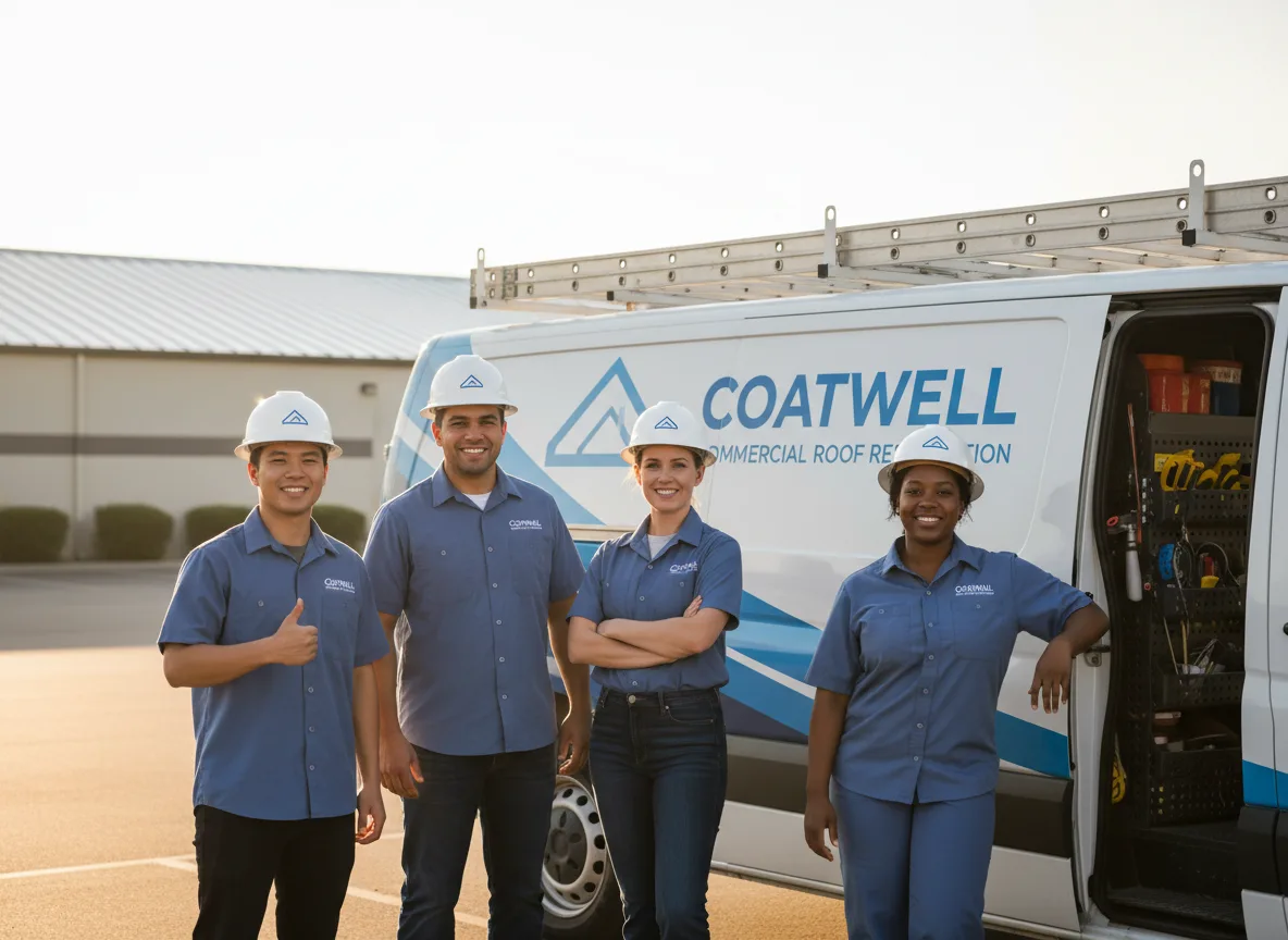 Commercial roof coating company in Naples, TX